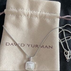 David Yurman Petite Albion Sterling Silver Pendant Necklace